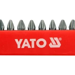 Bit - końcówka PH2 / YATO / mocowanie 1/4" / długość 25 mm / Stal S2 / 10 sztuk Tani