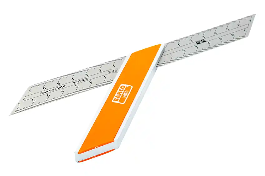 Oferta Kątownik stolarski nierdzewny / BAHCO / 45° + 135° / 250 mm