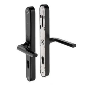 Bezpieczna płatność Klamka elektroniczna PSG TAPPO / długi szyld / czarna / rozstaw 72 mm / IP66 / BLUETOOTH / Wi-Fi / SMART LIFE