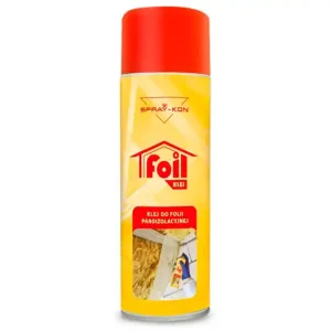 Nowy Klej kontaktowy SPRAY-KON FOIL aerozol 500 ml do foli paroizolacyjnych