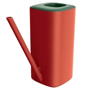 Zamów teraz Konewka plastikowa z wylewką / Tubi / czerwony retro - zielona pinia / 1,6L