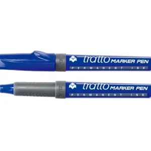 Marker budowlany / LYRA TRATTO MARKER PEN OHP / 1 mm / niebieski Ekspresowa dostawa