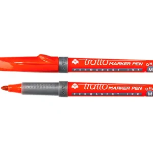 Marker budowlany / LYRA TRATTO MARKER PEN OHP / 1 mm / czerwony Ostatnia szansa