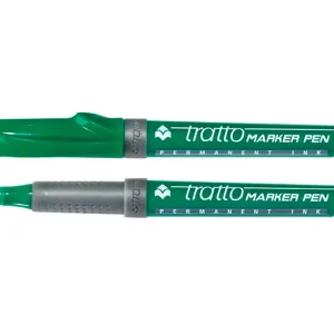 Marker budowlany / LYRA TRATTO MARKER PEN OHP / 1 mm / zielony Dostępne od ręki
