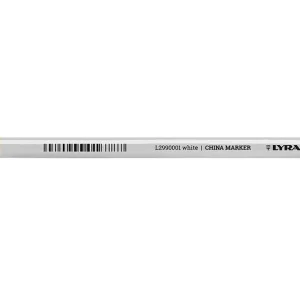 Ograniczona ilość Marker / ołówek techniczny LYRA CHINA MARKER woskowy / 170 mm / biały