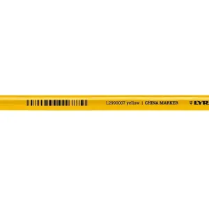 Marker / ołówek techniczny LYRA CHINA MARKER woskowy / 170 mm / żółty Tylko dziś