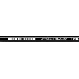 Marker / ołówek techniczny LYRA CHINA MARKER woskowy / 170 mm / czarny Nowość