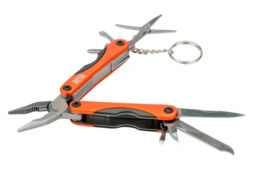 Oferta czasowa Multitool narzędzie wielofunkcyjne mini z brelokiem / BAHCO / 18 elementów / 110 mm