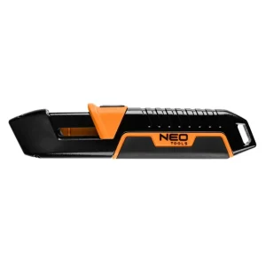 Cena promocyjna Nóż z ostrzem trapezowym, bezpieczny NEO Tools 63-704