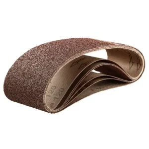 Pasy bezkońcowe 75 x 533 mm, K60, K80x2, K100x2, K120, zestaw 6 szt. VERTO 63H656 Popularny