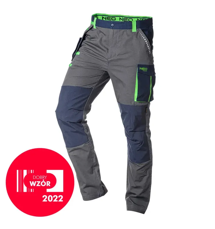 Bestseller Spodnie robocze PREMIUM, 100% bawełna, ripstop, rozmiar L NEO Tools 81-227-L