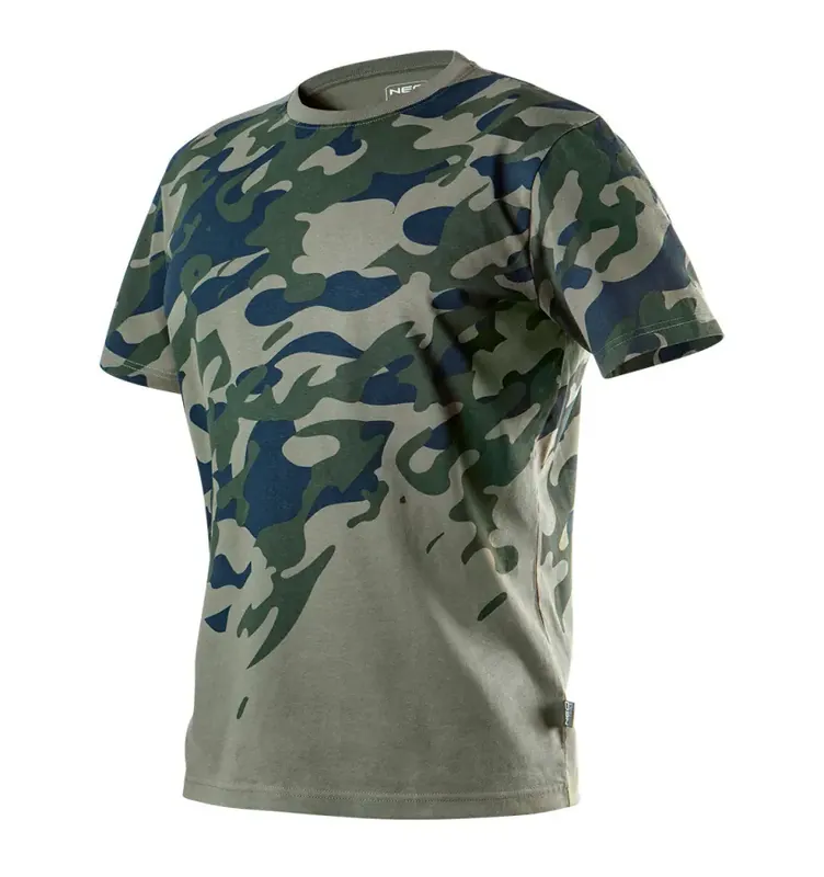 Bestseller T-shirt roboczy z nadrukiem CAMO, rozmiar XXL NEO Tools 81-613-XXL