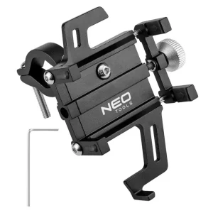 Aluminiowy uchwyt na telefon do roweru NEO Tools 91-000 Premium