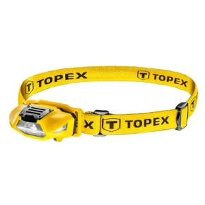 Nie przegap Latarka czołowa 70lum, biały + czerwony, 1xAA TOPEX 94W390