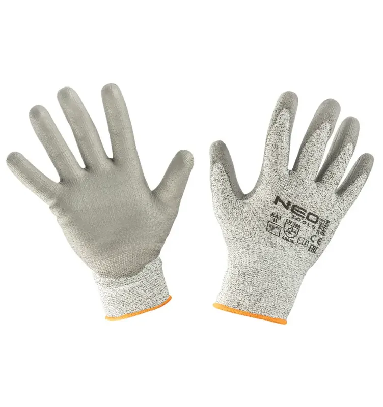 Bestseller Rękawice antyprzecięciowe pokryte PU, 4X43D, rozmiar 9 NEO Tools 97-609-9