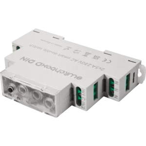 Simon GO switchD DIN - Sterownik podwójny z pomiarem energii, Wi-Fi, 2x5 A, 230 VEW2W.DIN Promocja