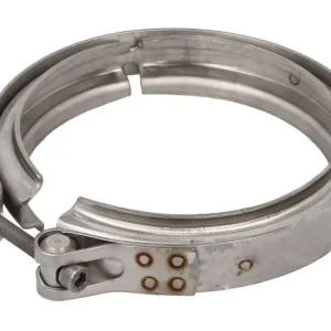Bezpieczna płatność Obejma układu wydechowego (129,4mm-129,4mm, stal szlachetna) pasuje do DAF