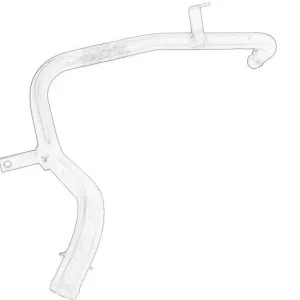 Dostępne od ręki Przewód metalowy układu chłodzenia pasuje do DAF LF 45, LF 55 BE110C-GR220 01.01-