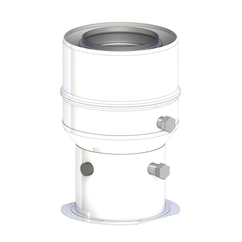 Kup online Złączka kotła Termet Econcondens Crystal 50kW fi80/125mm z króćcami pomiarowymi i uszczelkami